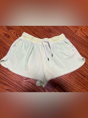 Feat Neon Yellow Lounge Shorts